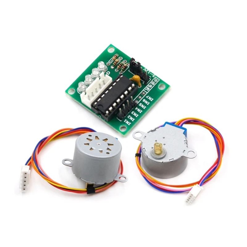 Industrial Grade 5V Step Motor & Driver set High Accuracy 5V Motor Package Great for Home Automation & Electronics