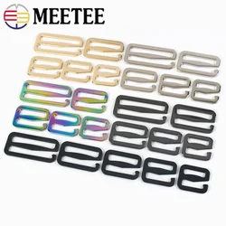 5Pcs 20/25/32/38/50mm Metal Belt Tri-Glide Clasp Bags Strap Adjuster Buckles Pet Collar Hook DIY Replacement Hardware Accessorie