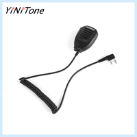 Handheld Shoulder Speaker Microphone For BAOFENG UV-5R UV-5RE Plus BF-888S Walkie Talkie Radio