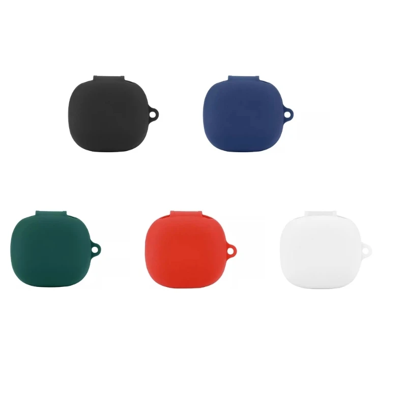 Housse en Silicone souple pour écouteurs P25i, avec mousqueton, étui anti-poussière,