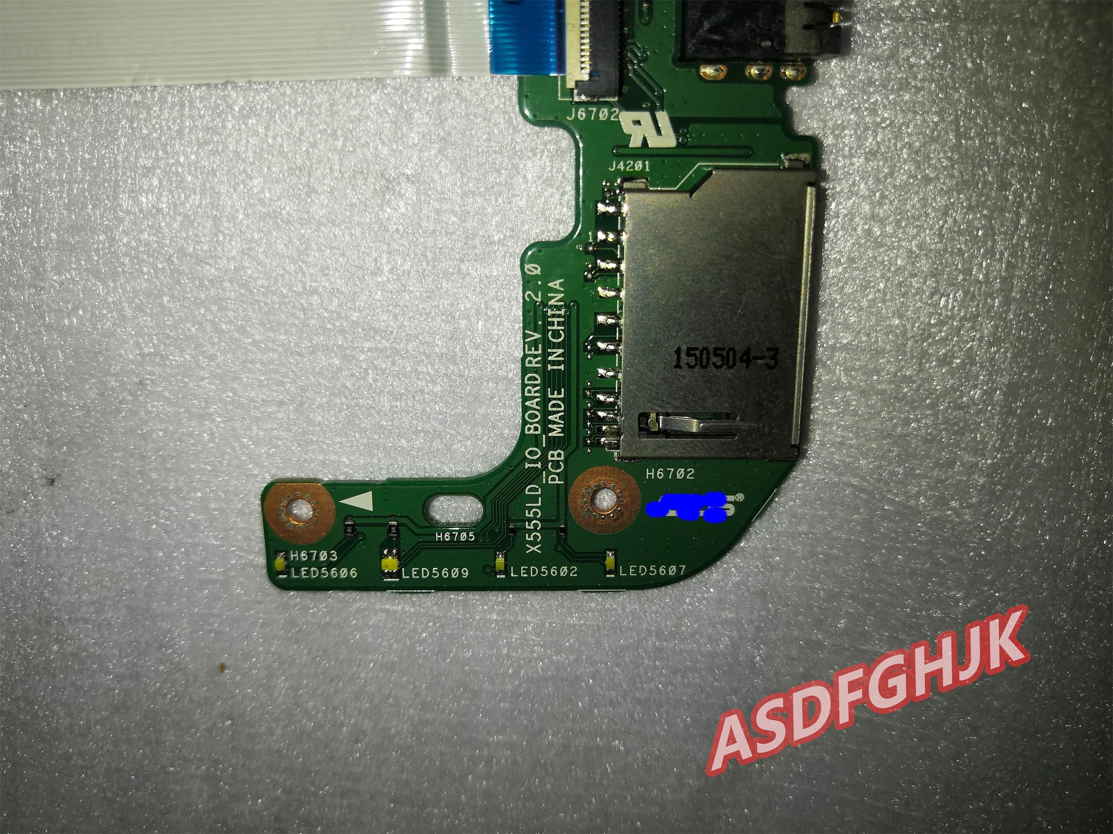 Genuine For Asus FL5800L FL5600L X555LD HDD BOARD rev 3.3 x555ld io board rev 2.0 usb board with cable  fully tested