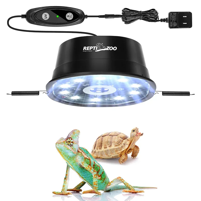 

Reptile Dual Mode UVB Light Energy-saving LED Lights Lizard Turtle Snake Heating Lamp Amphibians Breeding Box Light Supplies
