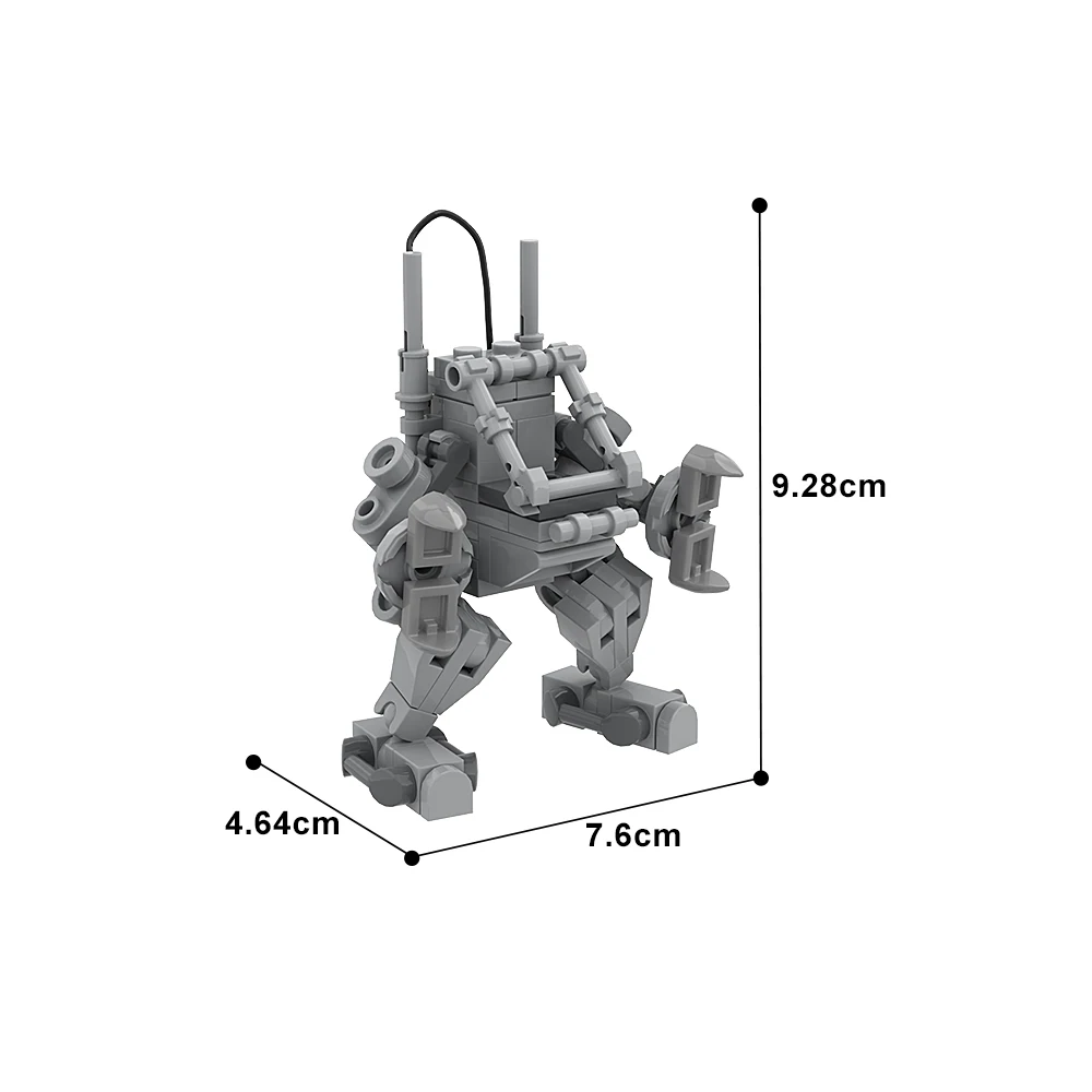 MOC Mini Exo-Anzug Rüstung Waffe Ziegel DIY Mini Zubehör Action Figur Modell Bausteine Spielzeug Kinder Geburtstag Geschenke