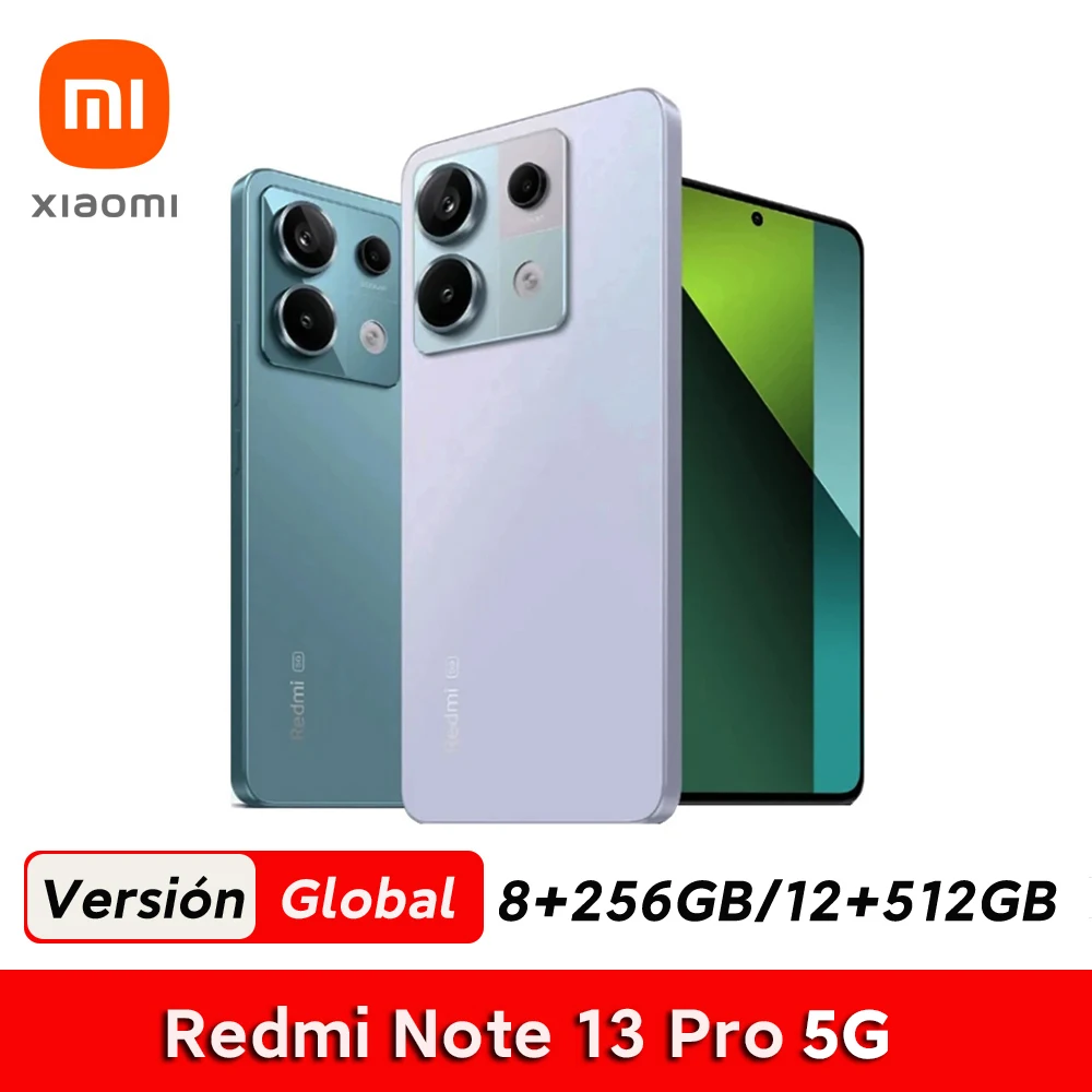 Xiaomi Redmi Note 13 Pro 5G Smartphone 8+256GB Snapdragon 7S Gen 2 6.67