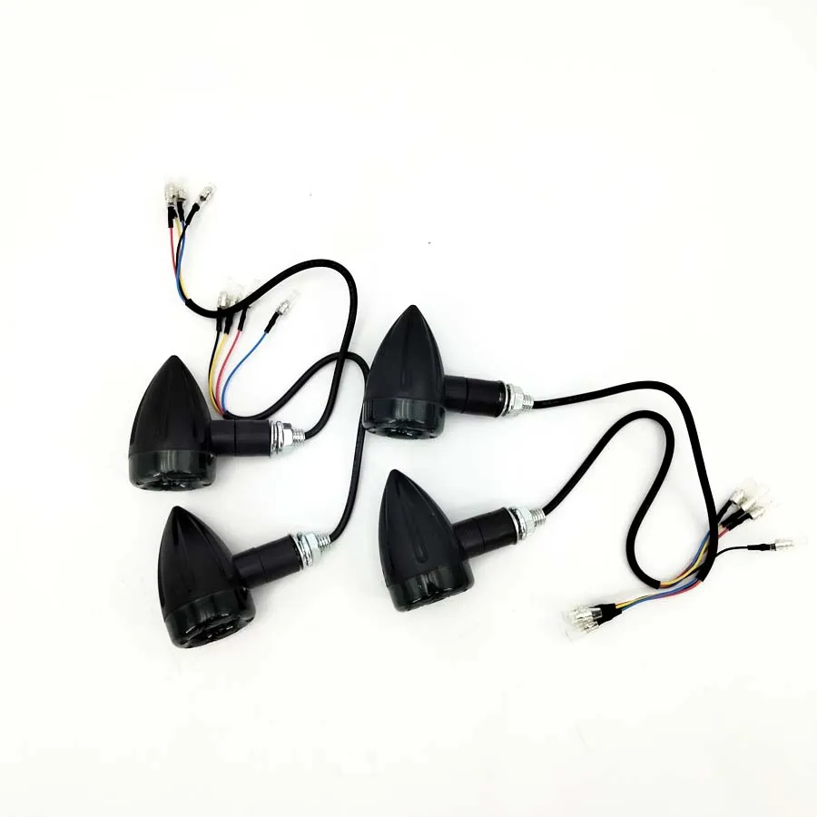 4pcs LED Turn Signals Light for Honda Shadow VT ACE Aero Spirit VLX 600 750 1100