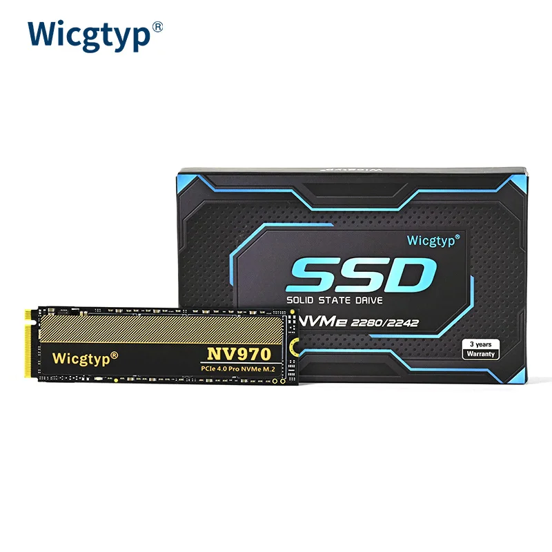 Imagem -06 - Wicgtyp-disco Rígido Interno de Estado Sólido Pcie Nvme M.2 2280 7400 Mbps 4tb 2tb 1tb 4x4 2280 Apto para Laptop Ps5 pc