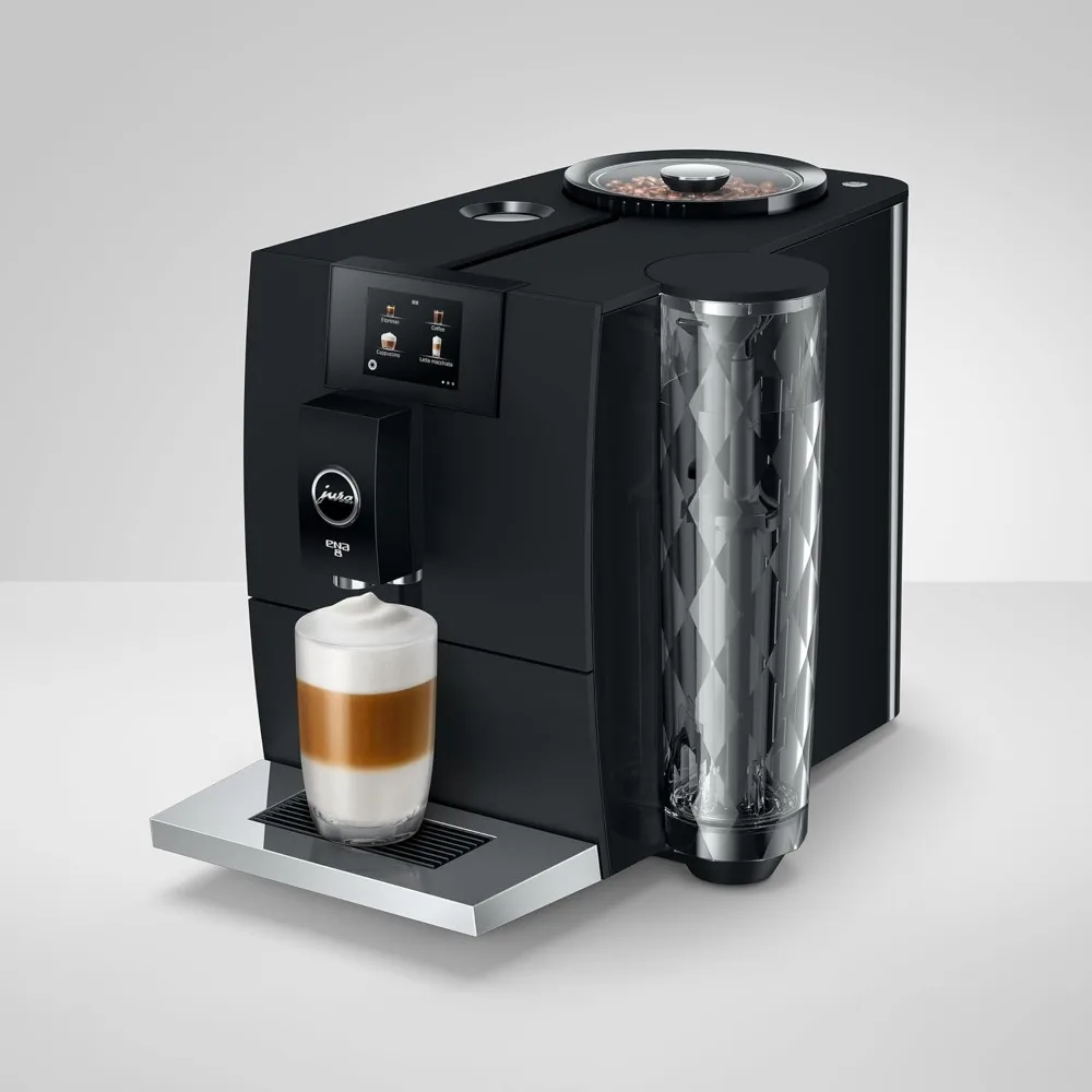 Volle Metropolitan Black Superautomatische Espressomaschinen mit Touchscreen