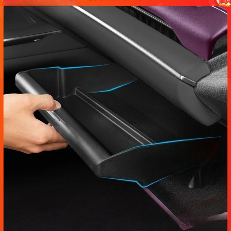 

Для Xiaomi Su7 пассажирский ящик для перчаток, ящик для хранения, двухтактная перегородка, ящик для хранения, принадлежности для интерьера, автомобильные аксессуары, инструменты для модификации