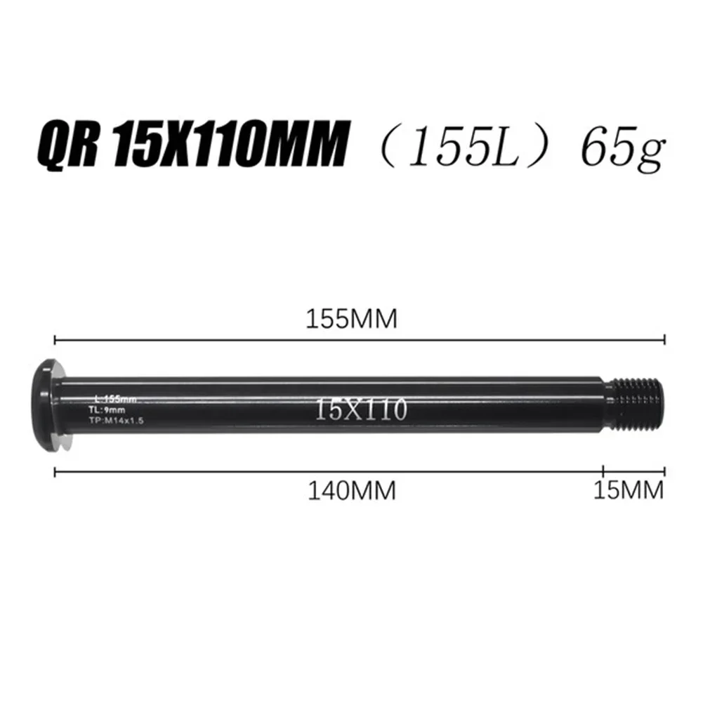 FOX SC323436 15QR 100110*15mm Thru Axle for Front Fork  Lightweight and Stiff  Provides Strong Support to Your Bike