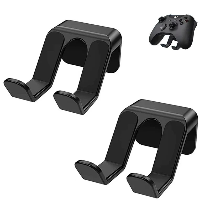 Universal Wall Mounted Game Controller Bracket Plastic Holder For Nintendo Switch Pro Sony PS5 PS4 Xbox One Headset Rack Hanger