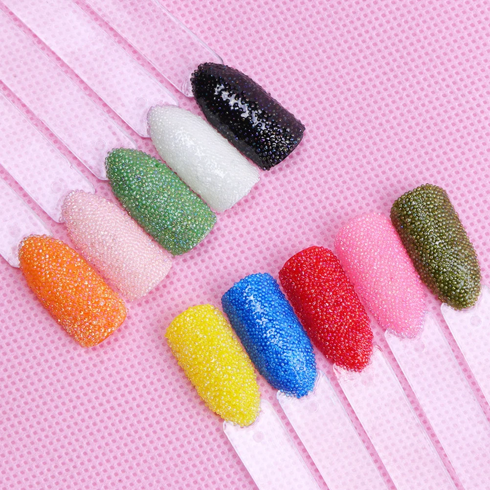 

5Pcs Manicure Rhinestones Multicolor Nail Art Beads Decoration Stickers DIY Accessories for Home Nails Phone Case Body Art