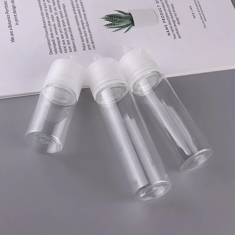50 Stück 10ml-100ml leere Plastik-Tropfflaschen, Flüssigkeitsflaschen mit langer Spitze, Ölbehälter, tragbare Reise-Spenderflaschen – Detail 4
