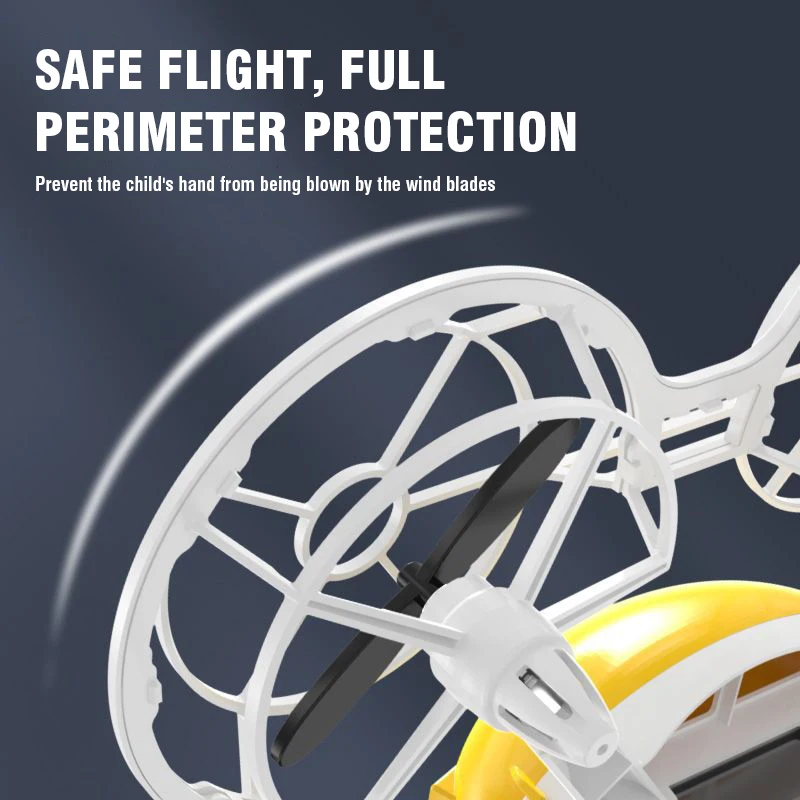 S196 FAI DA TE Mini RC Drone Assemblato Drone 816 Hollow Cup Motore Aereo di Controllo Remoto con Luce Quadcopter Elicottero Drone Giocattolo