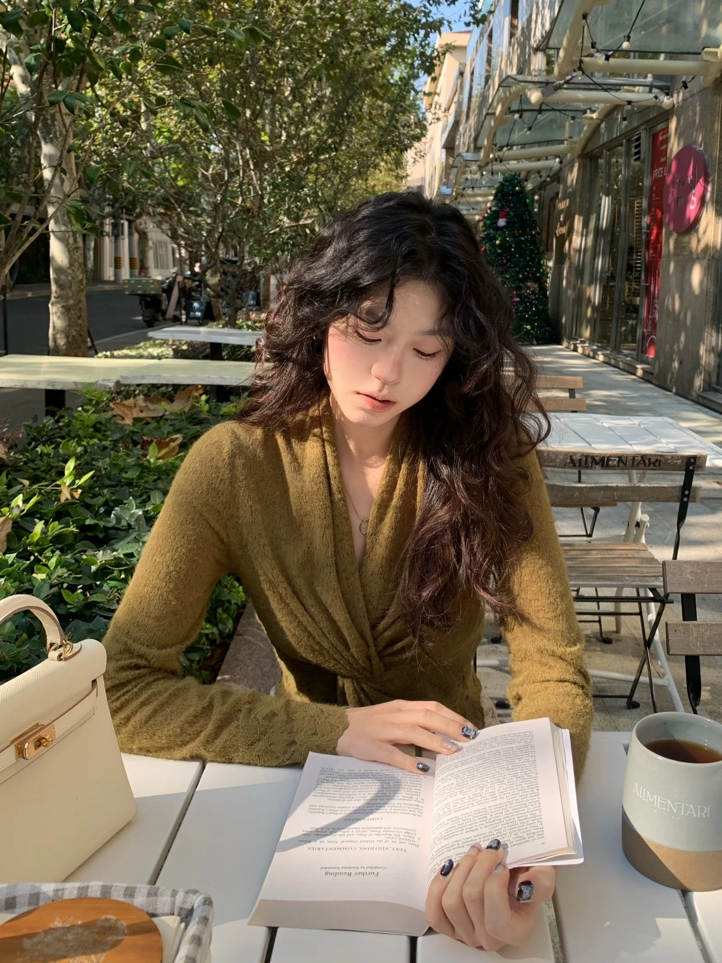 

Женский кружевной топ Moby с V-образным вырезом, утягивающий талию, с подкладкой, французский стиль, длинный рукав, дышащий, приятный для кожи