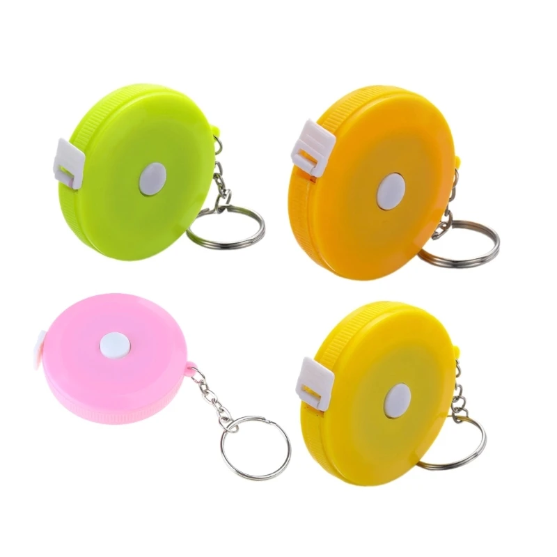 5Pcs Retractable Measuring Tape 150cm Tape Measure for Body Clothing Size Measuring Double Scale Small Tape Measure