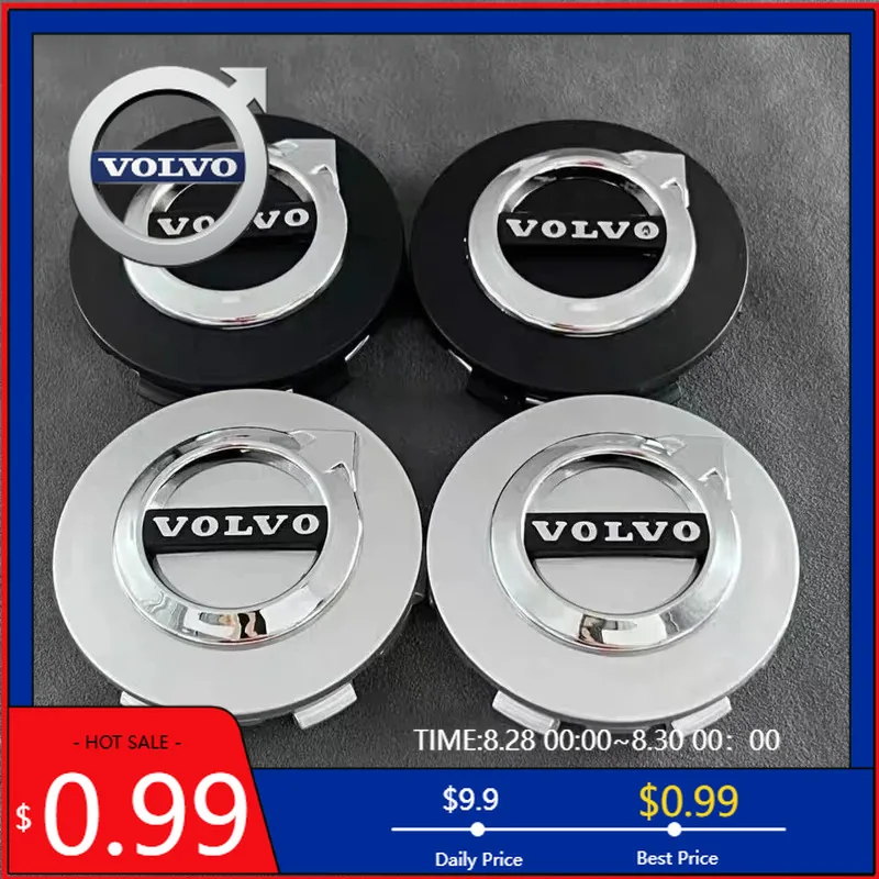 

Стайлинговые молдинги, 4 шт., крышка ступицы автомобиля, центр обода колеса, сменная крышка для Volvo XC60 S60 V40 V50 V60 S80 S40 C30 AWD C70 S40 S60 S80