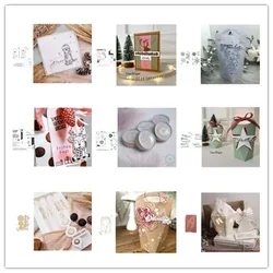New Arrival Presell German clear stamps and dies for DIY Scrapbooking/photo album Decorative Embossing DIY Paper Cards