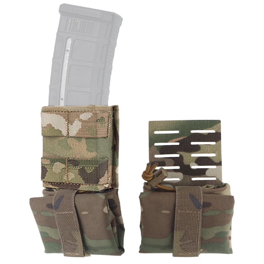 Tactical MINI Recycling Bag Molle Dump Pouch Magazine Holder Outdoor Paintball Utility Recovery Pack Hunting Mag Pouch Accessory