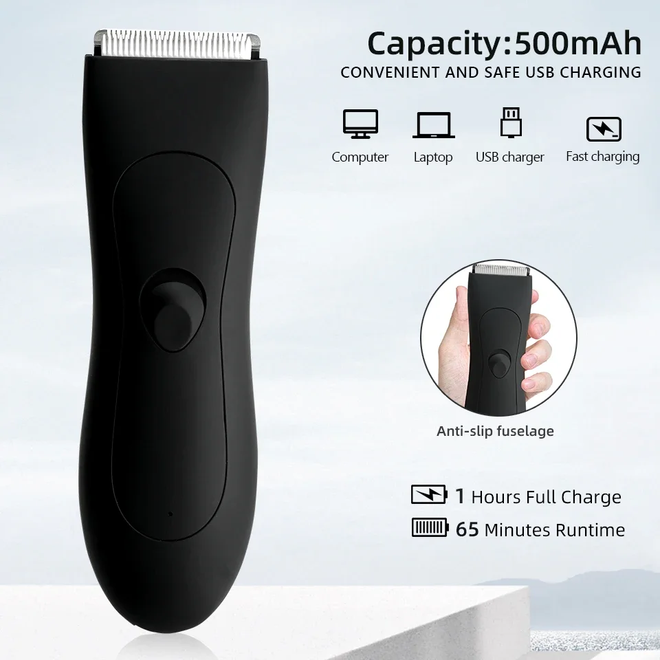 Mens Body Hair Trimmer for Men Balls Women Lady Shaver Hair Removal Bikini Trimmer Groin & Body Shaver Groomer Arm Beard Razor image 6
