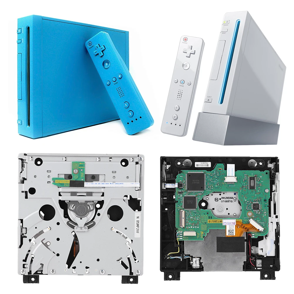 For  WII D2E DVD ROM Drive Disc Reader Scanner Dual IC Replacement DVD ROM Drive Disc Repair Part Reader Module