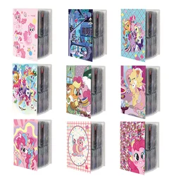 240 PCS My Little Pony Twilight Sparkle Applejack Cards Album Map Letter Folder Binder Notebook Game Collection Gift Toy Card