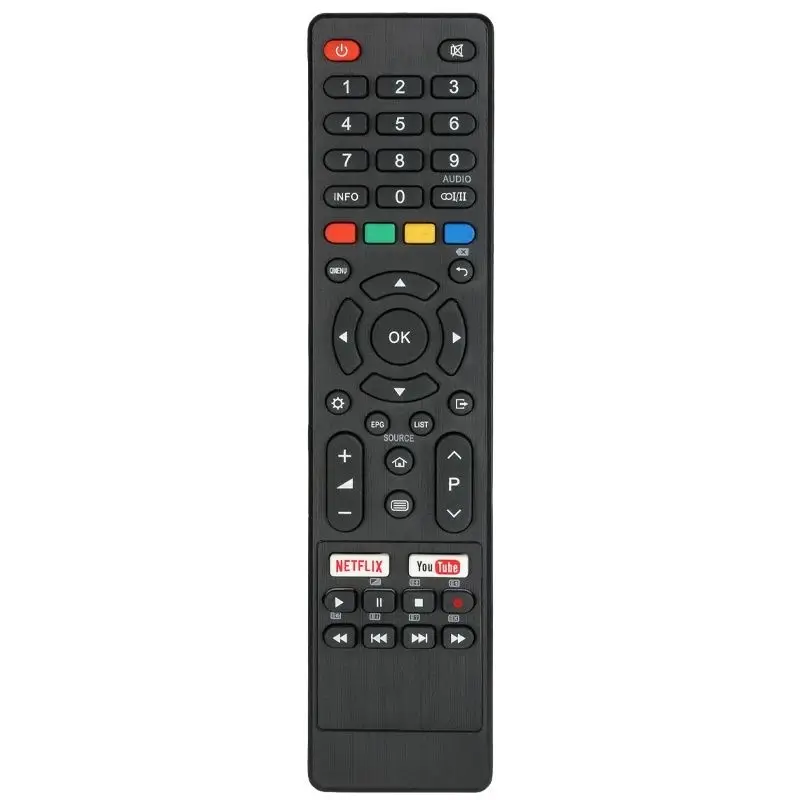 

ATV55UHD For Bauhn Kogan JVC Linsar CHIQ Saba Changhong Smart TV Remote Control Replacement With NETFLIX YouTube Buttons