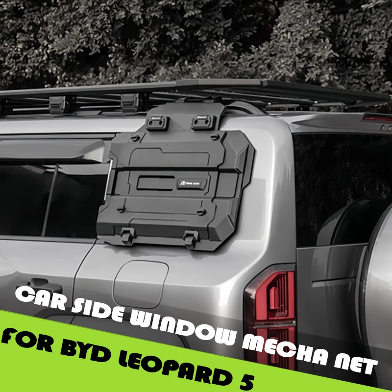 

Car Side Window Expansion Kit Fit for BYD Leopard 5 Modified Auto Rear Window Folding Side Platform Car Exterior Upgrade Parts