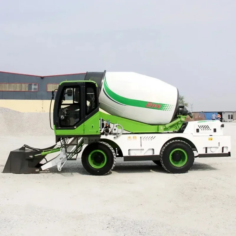 

Factory Price Best Selling Mobile Self Loading Concrete Mixer Pump