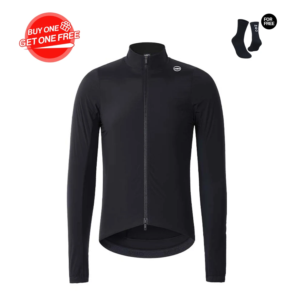 

MBO Winter Cycling Jacket Outdoor Warm Fleece Jersey Thermal Bike Jacket Mtb Bicycle Jersey Windproof Coat MITI Fabric Tenor