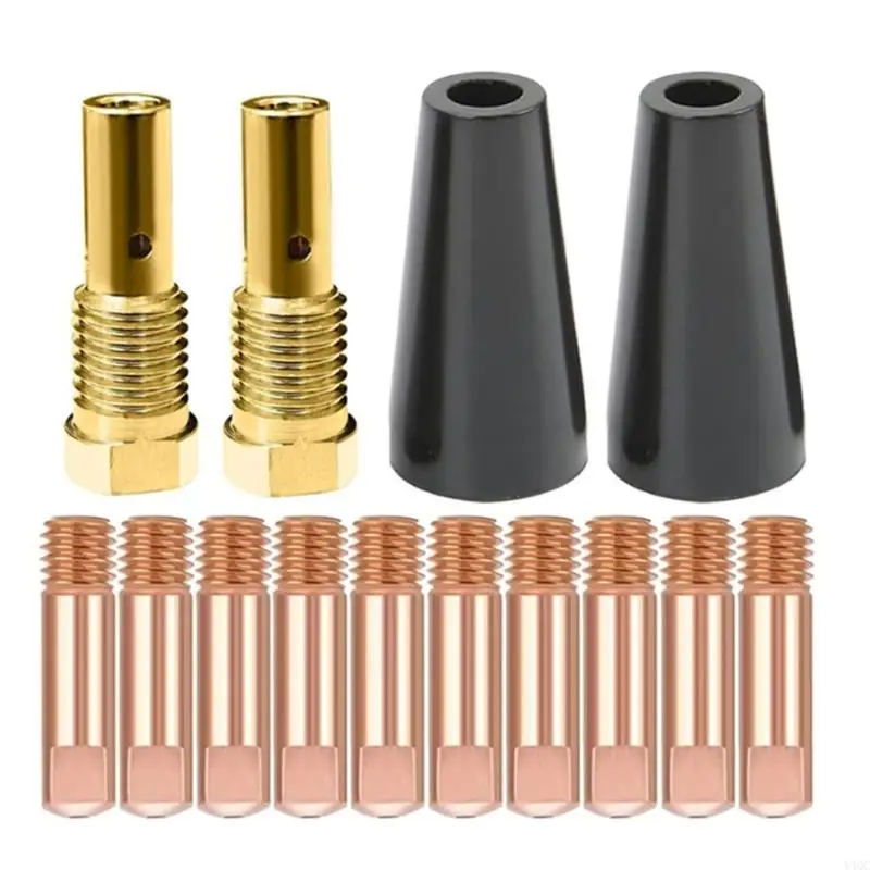 14Pcs 14AK Coating Protections Nozzle Nonstick Welding Slag Airless Gas Protect Y4QC