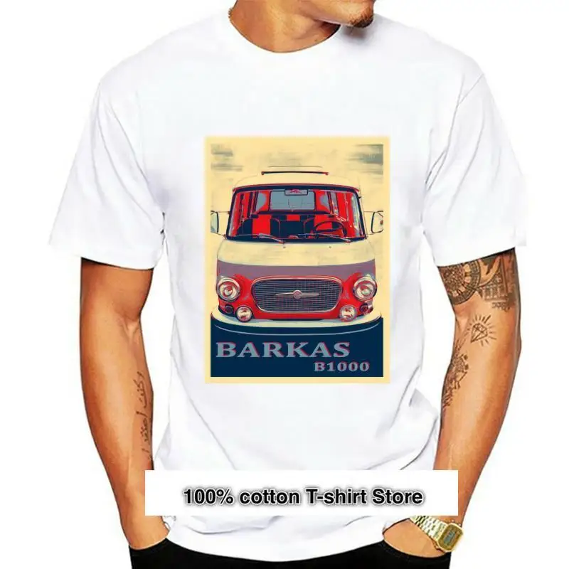 Camiseta GDR Van Barkas B1000 para hombre, camisa para mujer