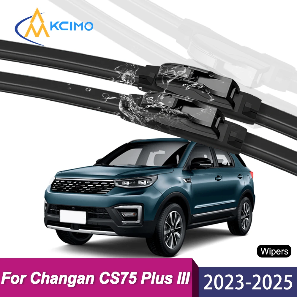 

Streak-Free Windshield Wipers for Changan CS75 Plus III 2023-2025, Quick Install All-Weather Wipers
