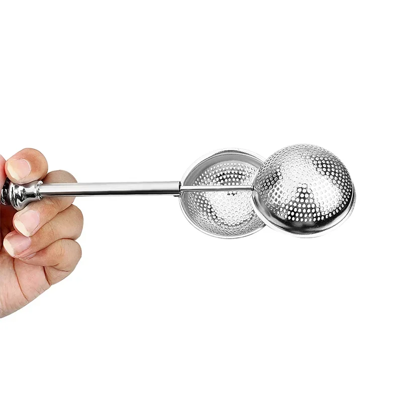 

Spice Tea Tool Accessories Reusable Tea Strainer Ball Metal Tea Bag Stainless Steel Teapot Adjustable Infuser Filter