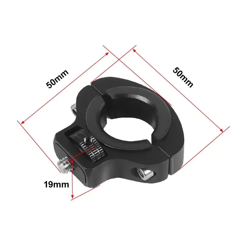 Reinforced Bicycle Handlebar Mount 1/4 Screw Metal for GoPro 11 Insta360 X3 YI Action Camera Mobile Phone Bike Motorcycle Holder