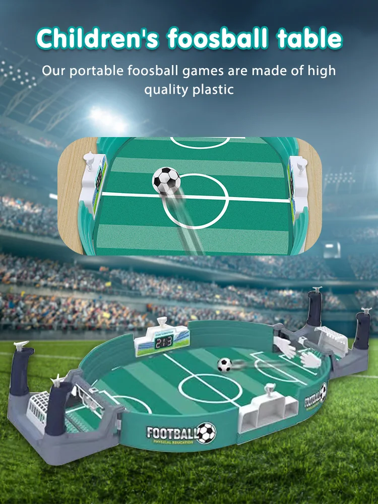 Jeu de société de Football de Table pour fête de famille, jeu de combat de Football de loisirs interactif Parent-enfant pour enfants et adultes