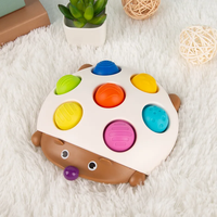 Hedgehog Press Soft Key Concentration Training Early Education Toys Hand-Eye Coordination Children's Educational Small Hedgehog