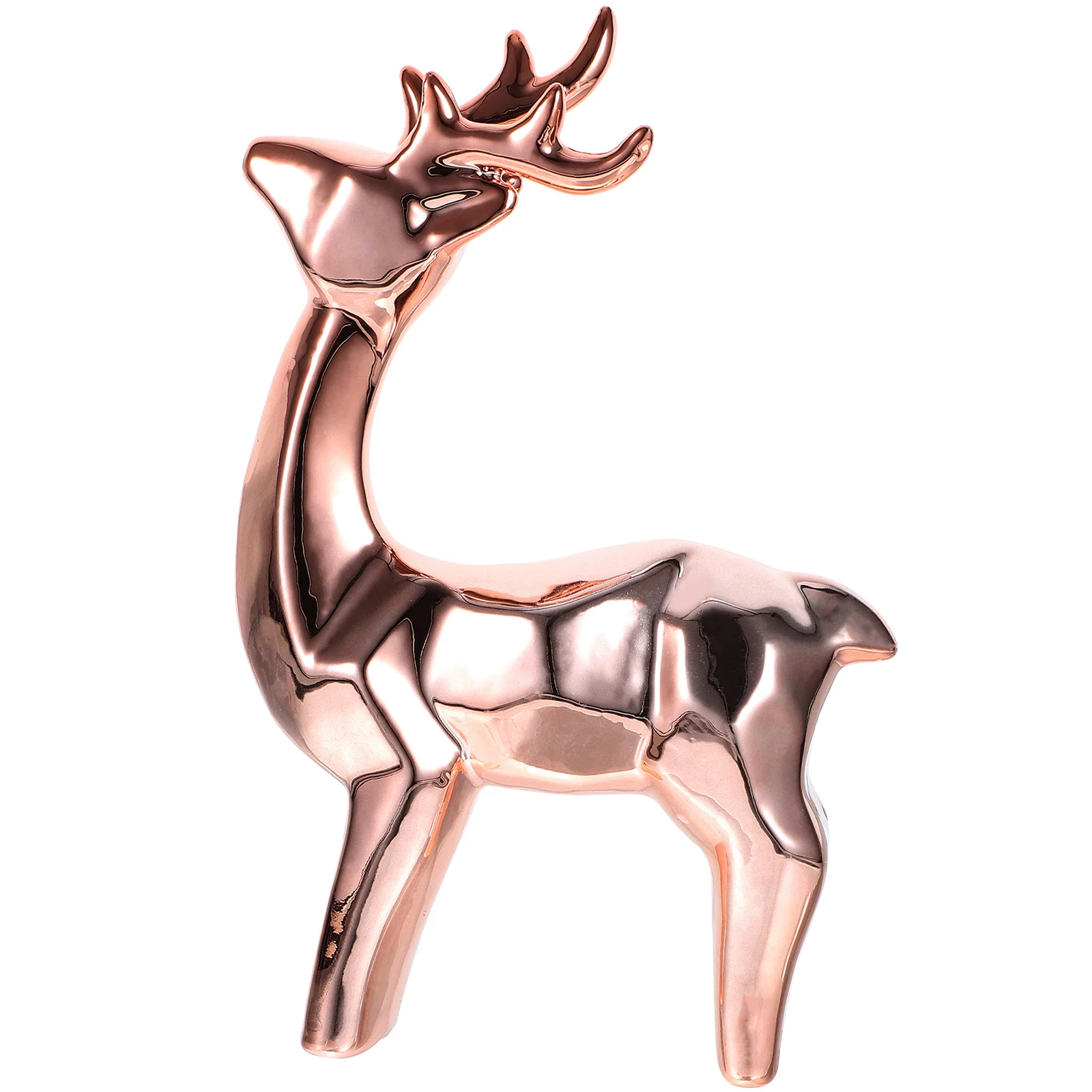 

Deer Sculpture Christmas Decor Statue Small Decoration Figures Home for Statues