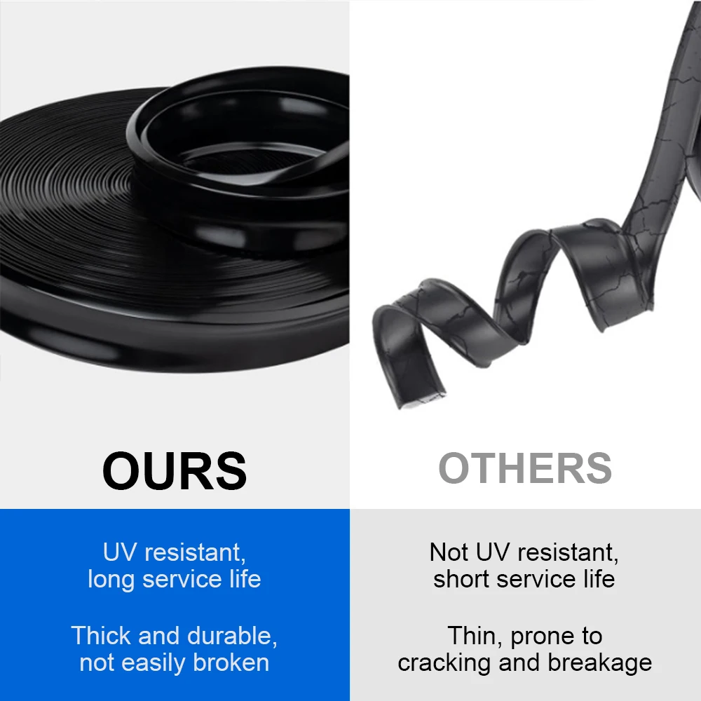 RV Decorative Strip Guide Corner Molding Trailer Accessories Camper Van Accessory Pvc Trim Exterior Screw Cover Insert