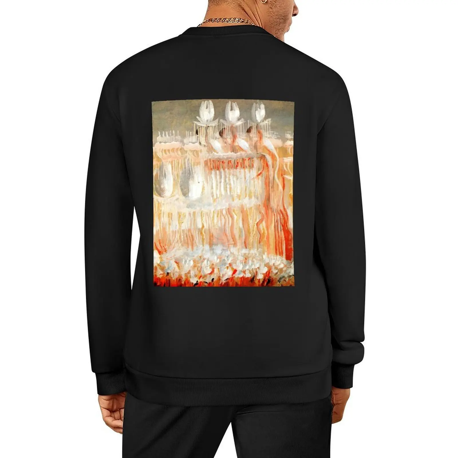 

Creation of the World VIII by Ciurlionis Pullover autumn clothes men wear winter clothes tracksuit men men's sweatshirt