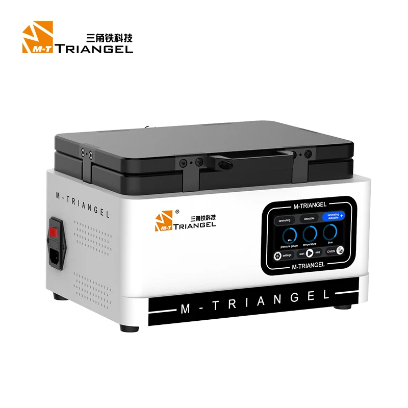 M-Triangel MT-18 16 Inch LCD Laminating Machine Built In Vacuum Pump No Need Air Compressor Cell Phone Flat Curved Screen Repair