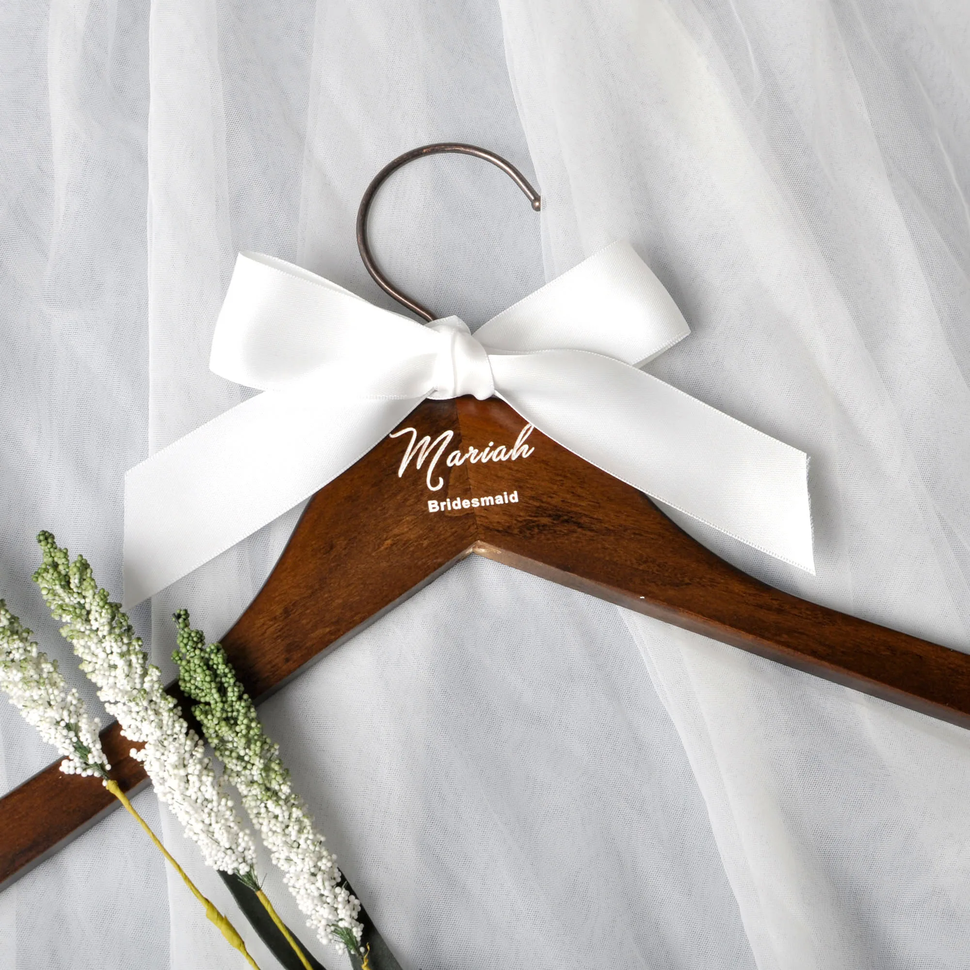 Wedding Hanger,Groom Bride Wedding Gift,Personalized Bride Bridesmaid,Doctor,  Honor Maid, Graduation Dress Hanger