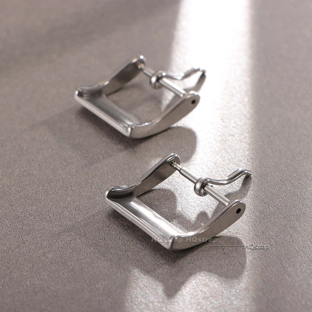 الفولاذ المقاوم للصدأ مشبك ساعة دبوس المشبك الساعات زر ل حزام (استيك) ساعة العالمي استبدال المشابك 16 مللي متر 18 مللي متر ساعة اكسسوارات #4