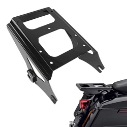 Motorcycle Detachable Two Up Tour Pack Pak Mount Luggage Rack For Harley Touring Tour Pak Pack Electra Street Road Glide 09-13