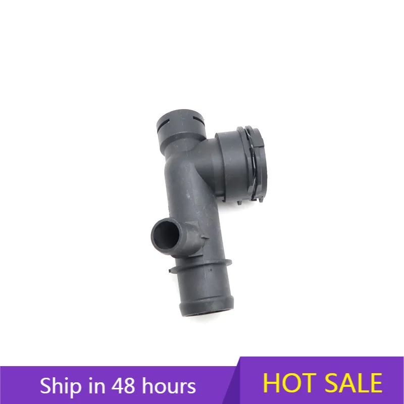 FOR Volkswagen Audi Passat Golf A3 TT Coolant Radiator Downpipe Connector Black High Quality Durable Strong Parts 5Q0122291BG