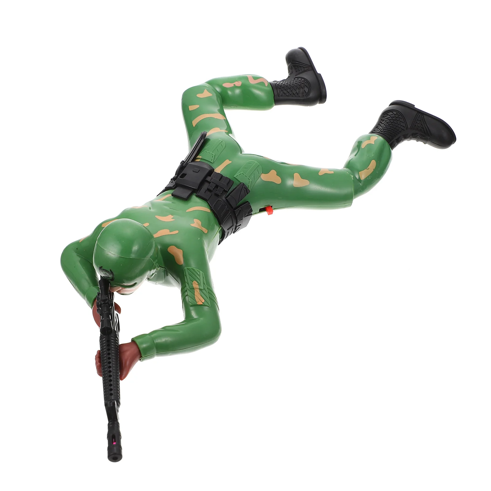 Creeper Figure Children's Toys Toddler Electric Crawling Soldier Puzzle Plastic Figurines