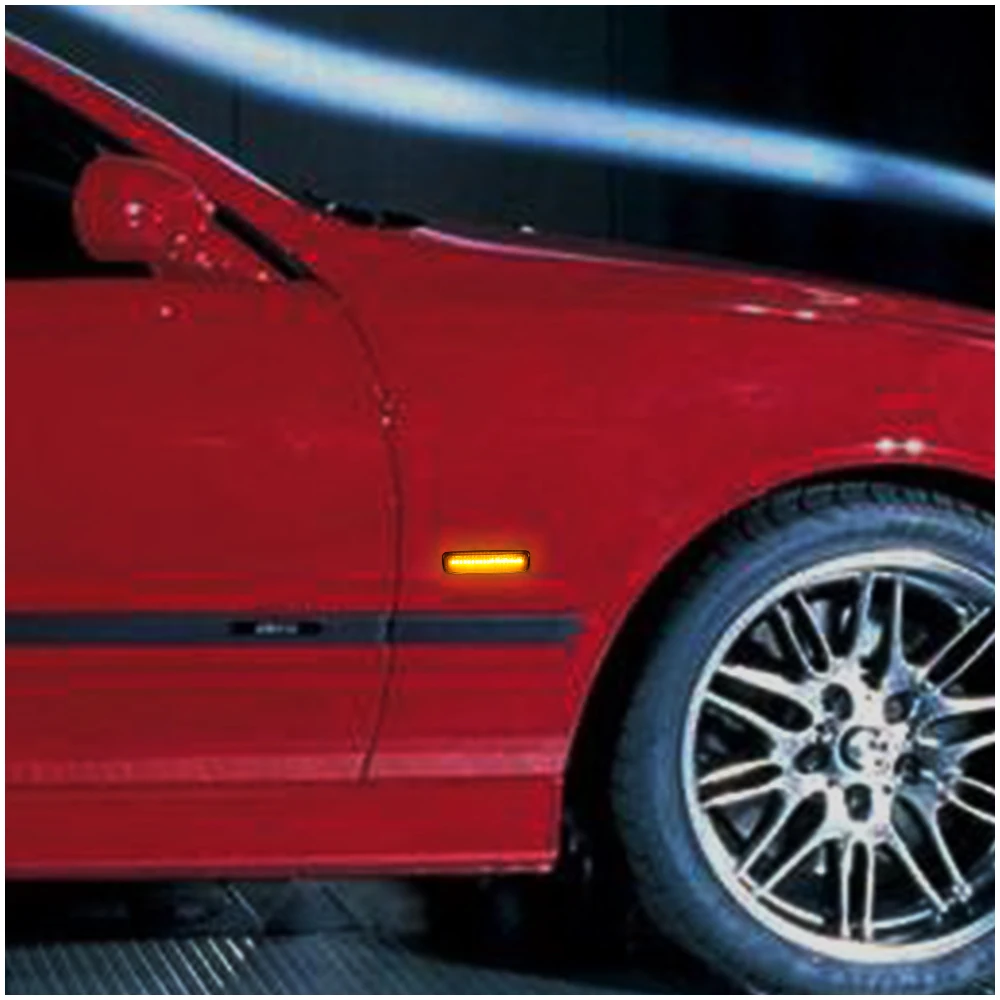 

Для BMW 5 серии E39 525i 528i 530i 540i 1995-2003 M5 светодиодный динамический указатель поворота боковой габаритный фонарь крыла