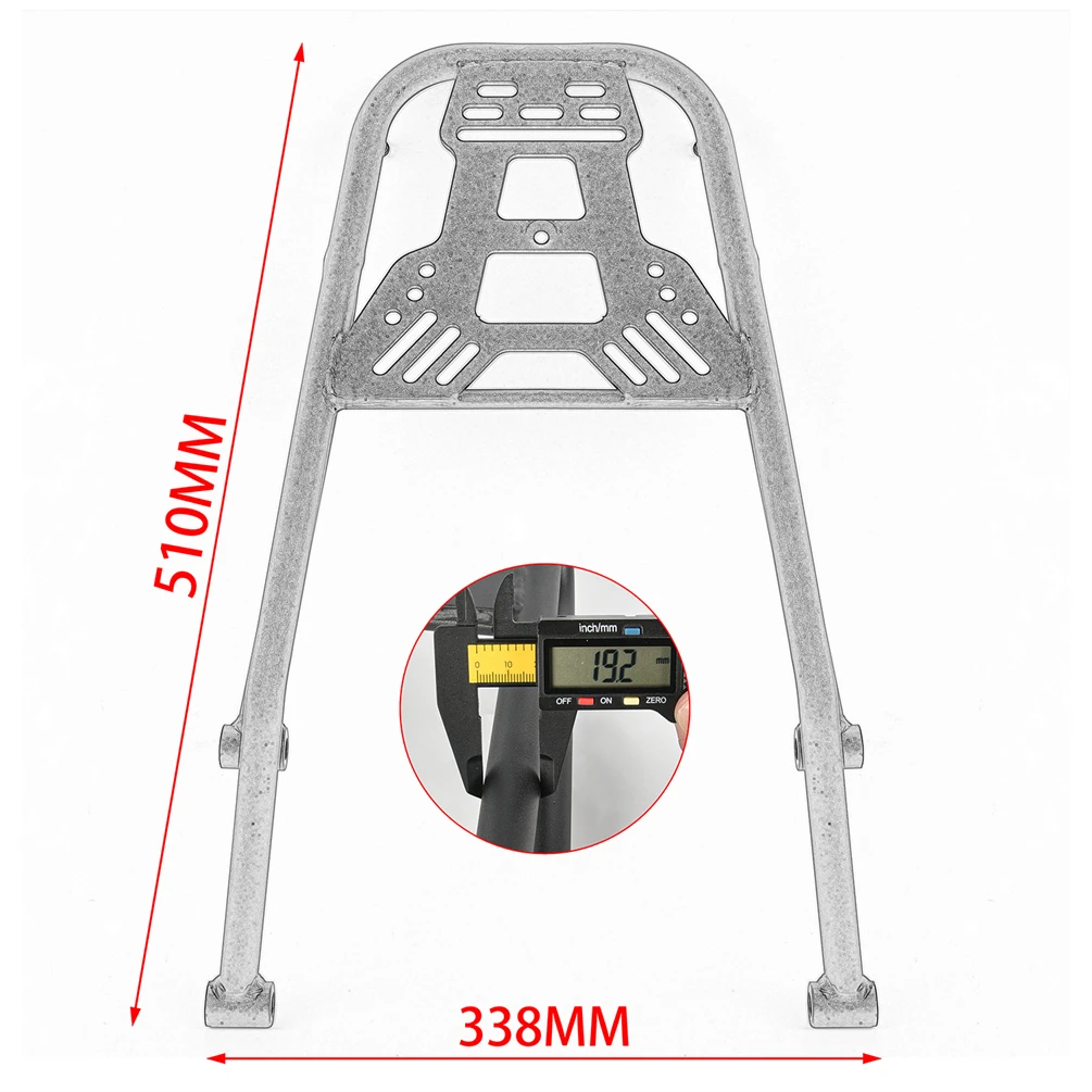 Rear Luggage Cargo Rack Carrier Mount Backrest for Honda CL 250 300 500 2023 2024 Motorcycle Shelf Holder Accessories