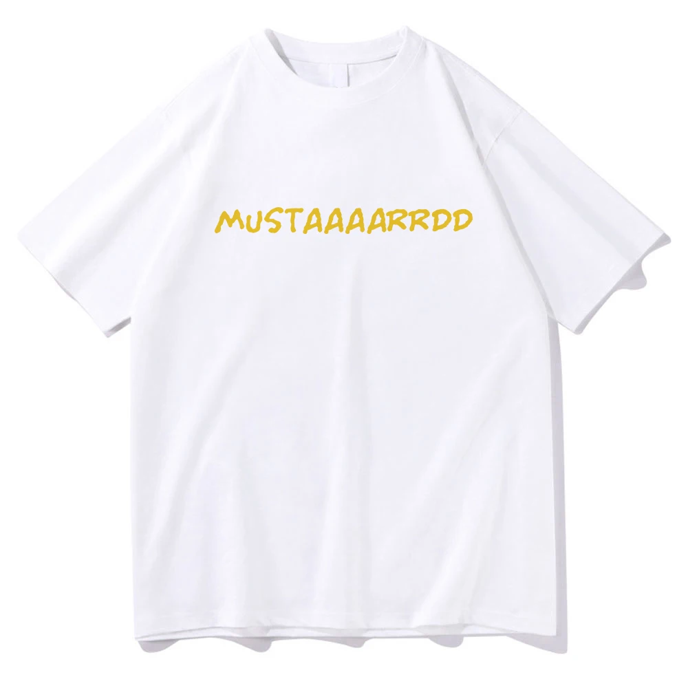 Kendrick Lamar GNX Mustard TV Off Lyrics T-Shirt Streetwear Tops 100% Cotton Unisex Tees Vintage Commuter Summer Short Sleeve