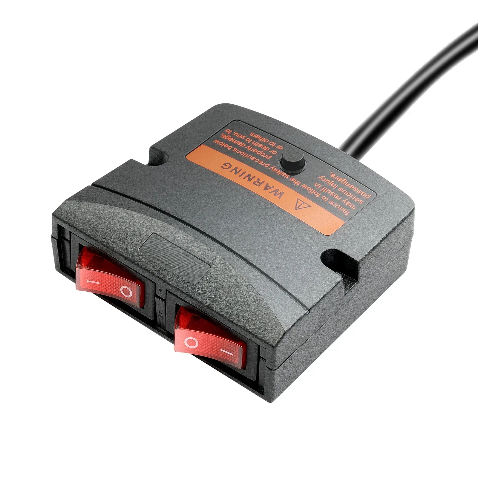 51" 96 LED Emergency Amber Orange Strobe Light Bar High Visibility Waterproof Durable Easy Installation Tow Truck Response Use