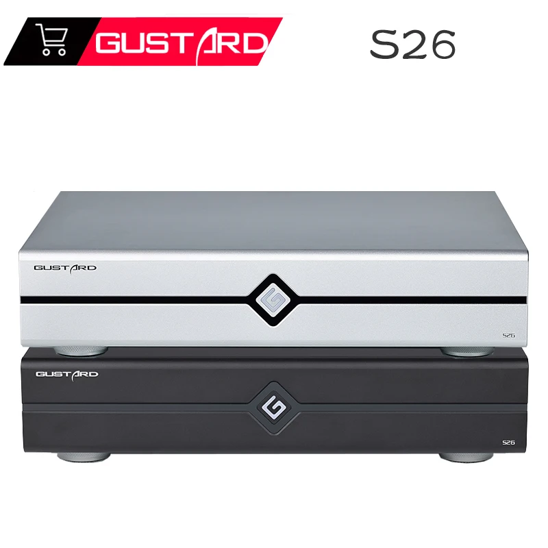 Gustard S26 Server Musik Meja Putar Digital Musik Digital Plauback Siaran Audio Webcast X86 CelPlayer Antarmuka USB